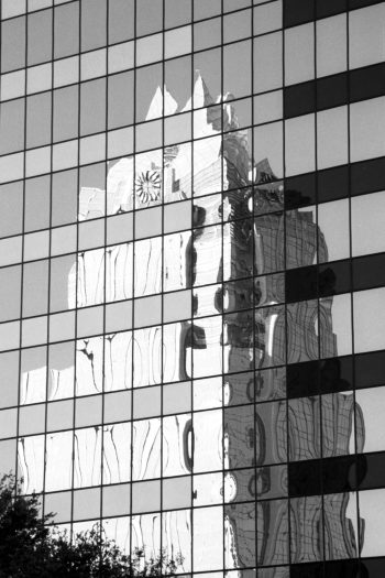 Frost Tower Reflection